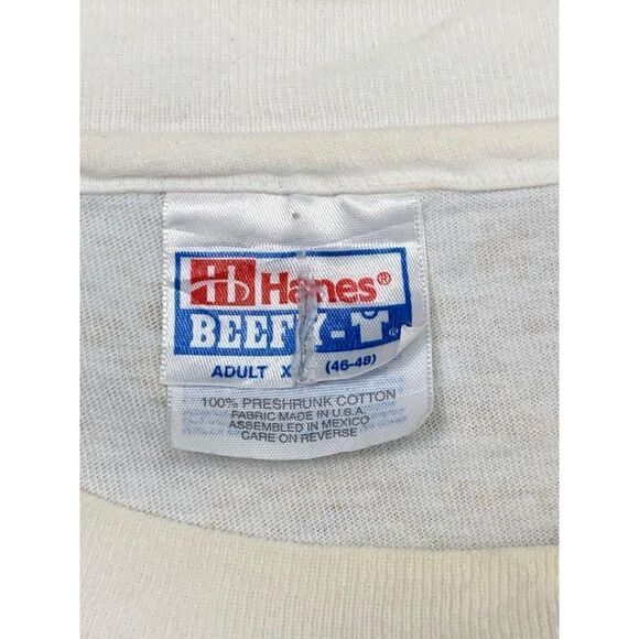 Vintage Alabama T-Shirt XL White High Low - Picture 7 of 8